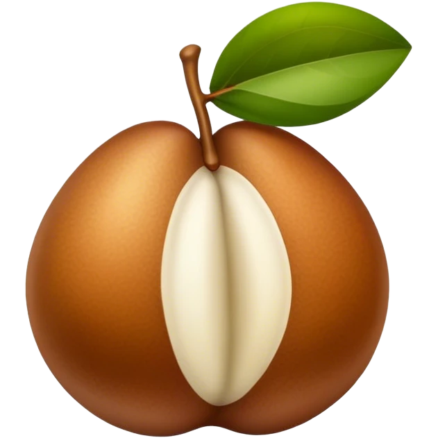 Sapodilla  emoji