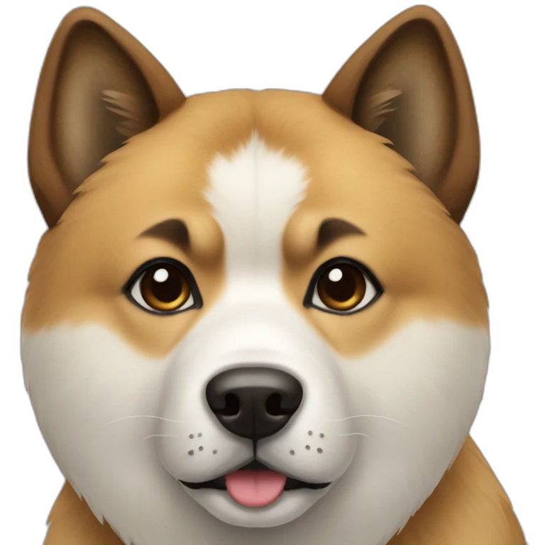 akita dog emoji