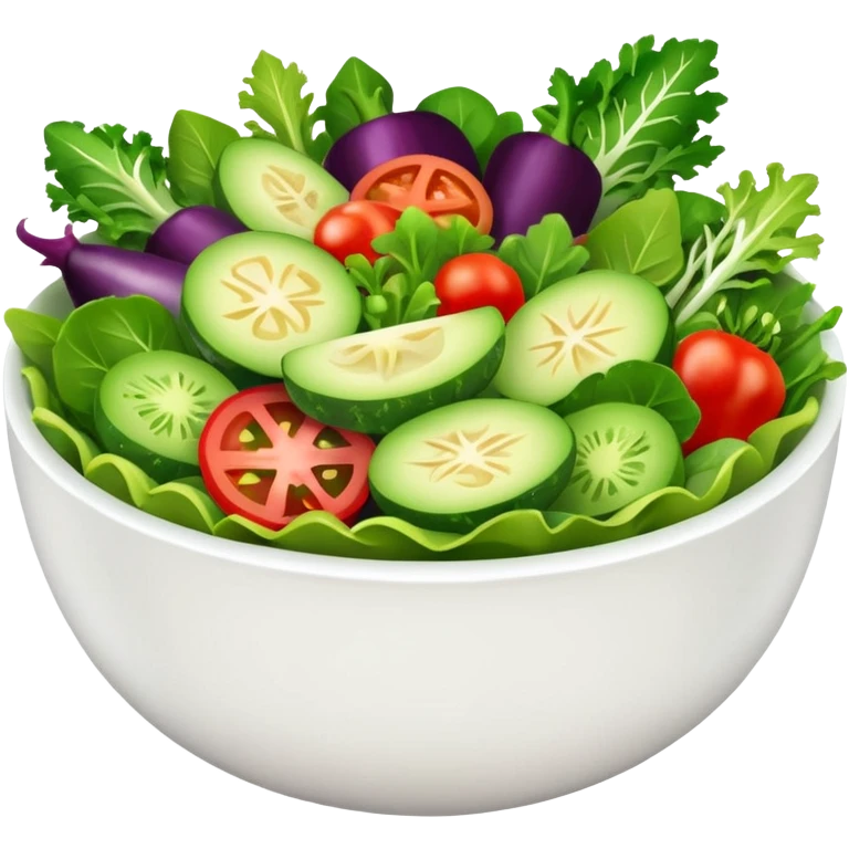 healthy food salad bowl emoji