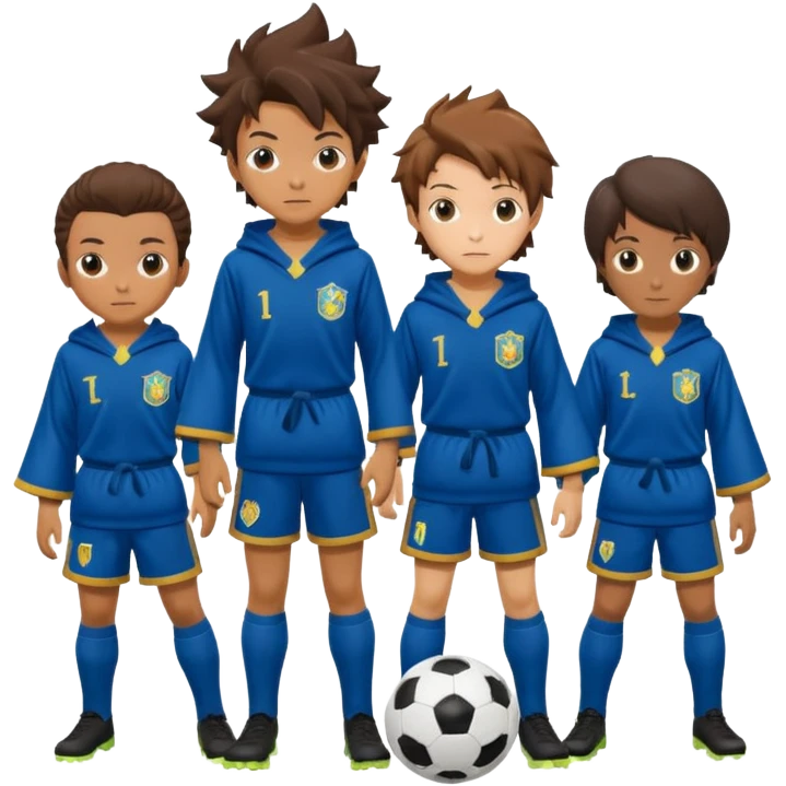 Inazuma eleven + harry potter+ stranger things emoji