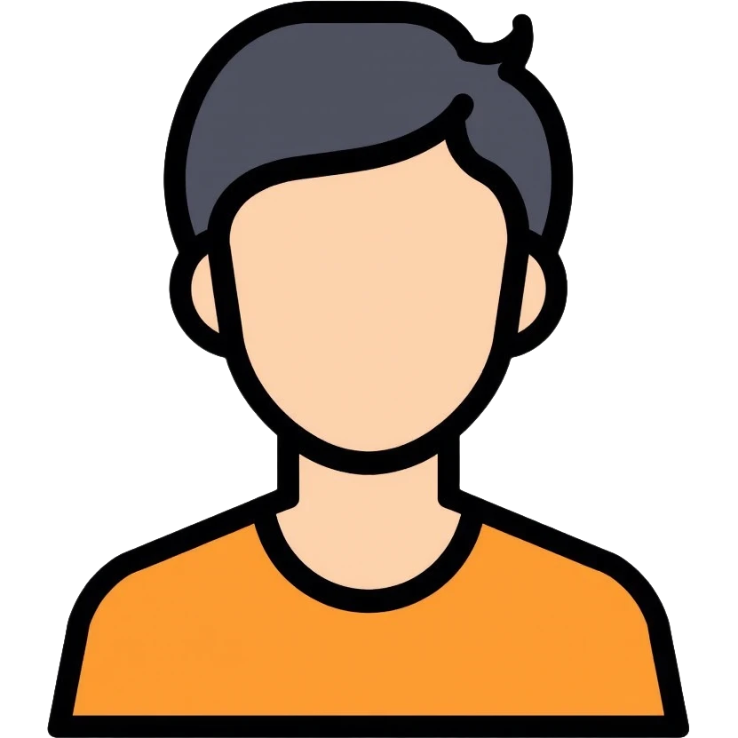 simple human silhouette icon, person icon emoji