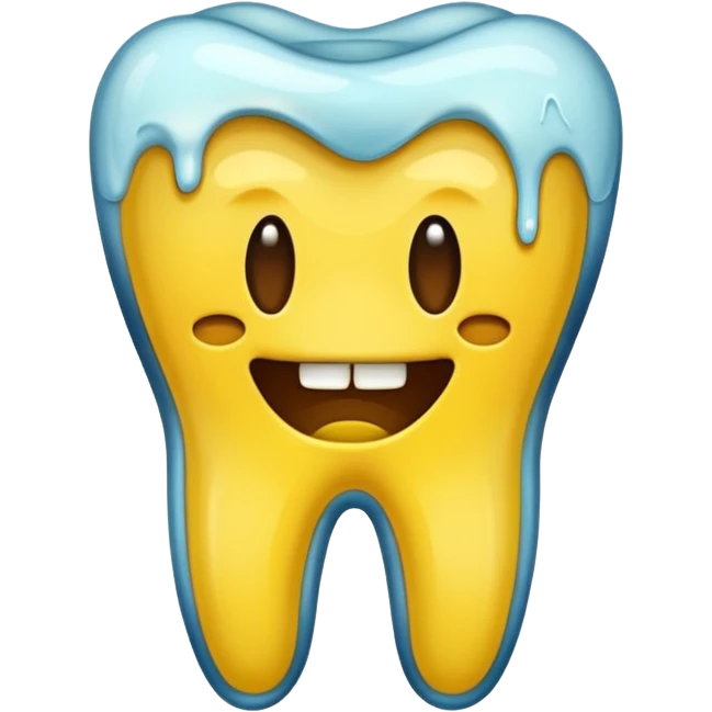 diş  sarı emoji