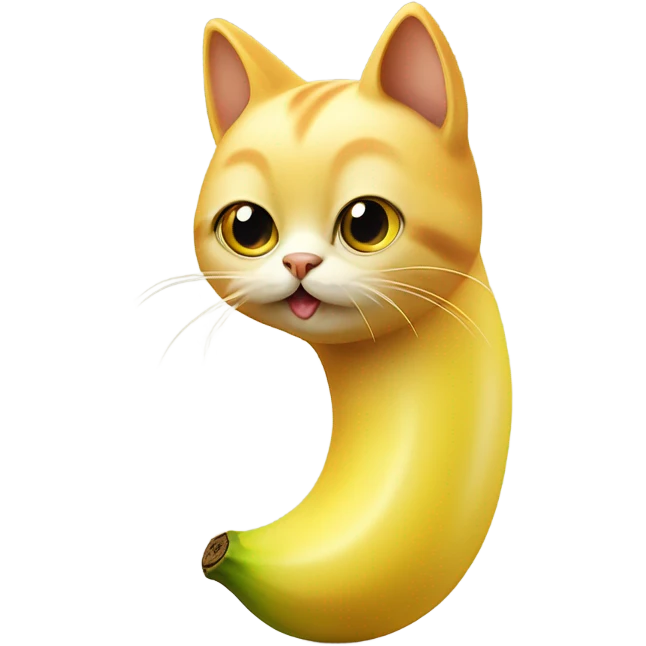 Banana cat emoji