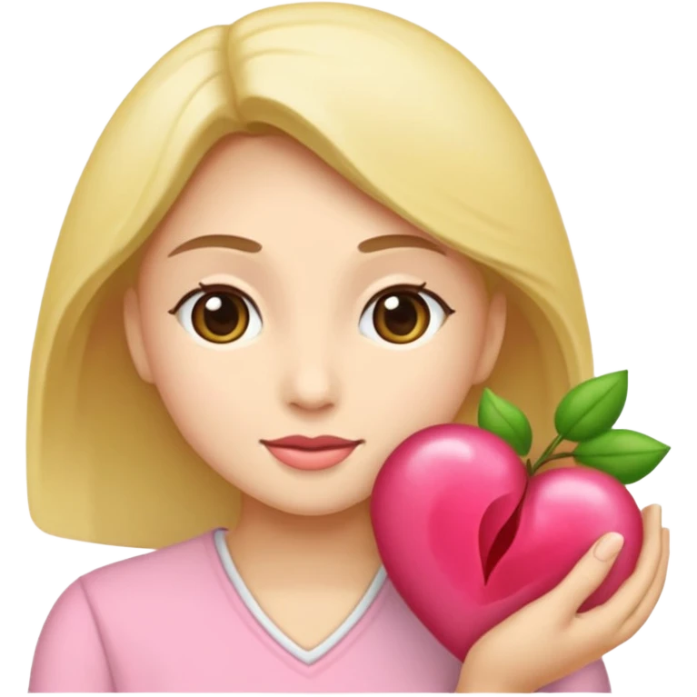 Осьминог с сердечками в глазах  emoji