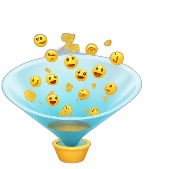sales funnel emoji