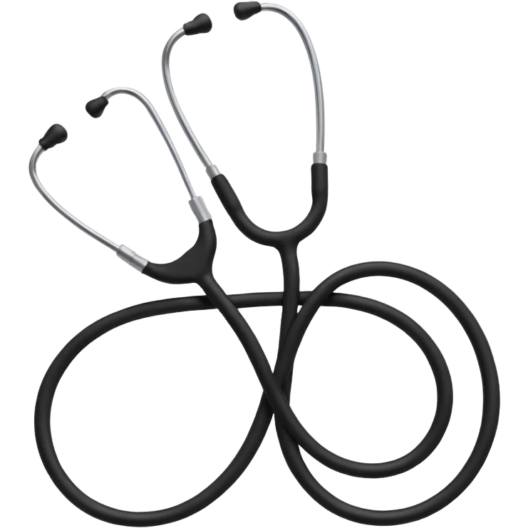 black Stethoscope emoji