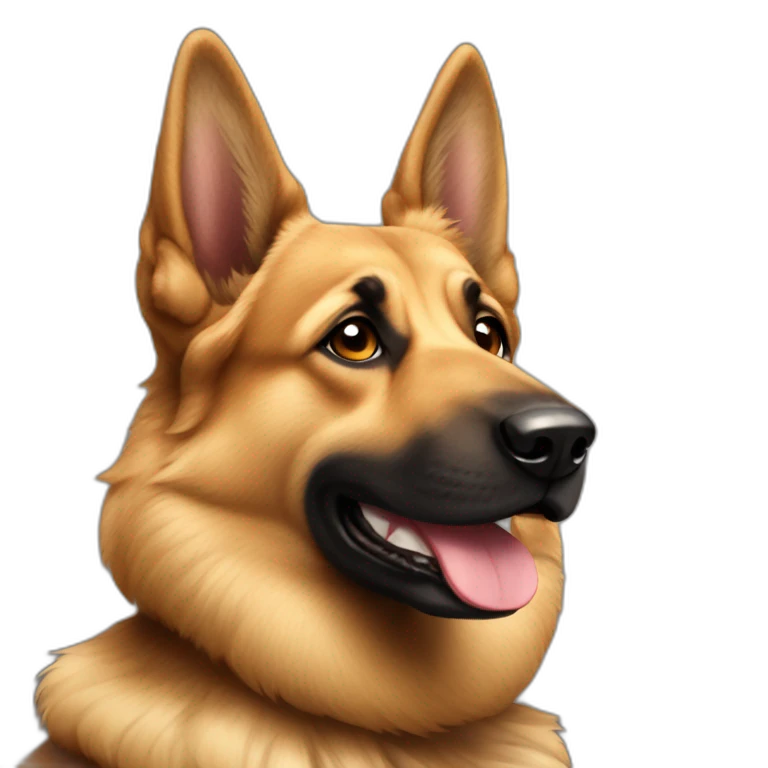 Berger allemand emoji
