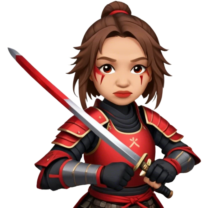 Battle-Ready Samurai emoji