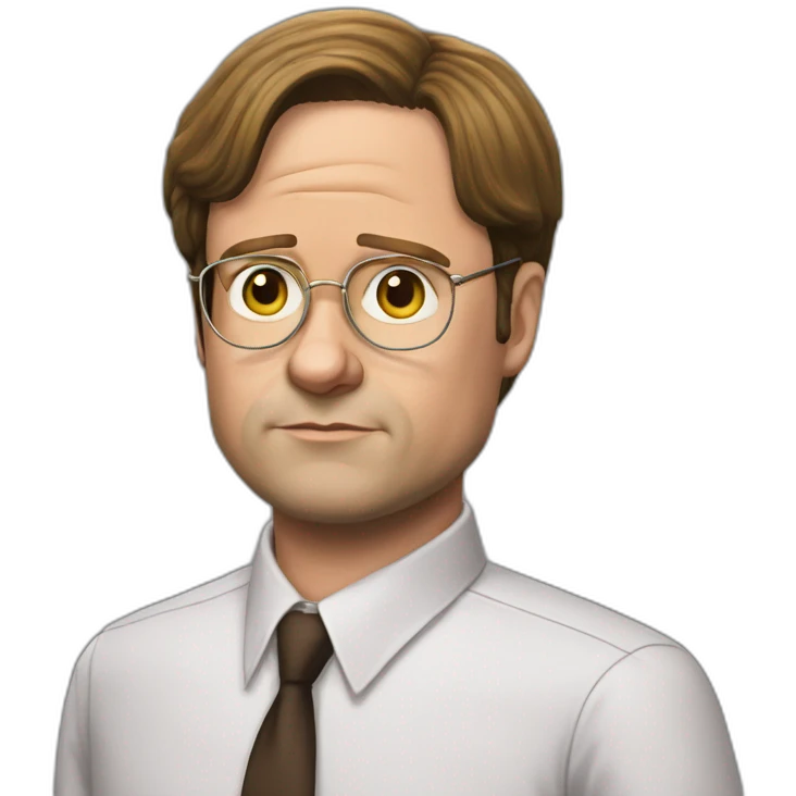 Dwight Schrute emoji