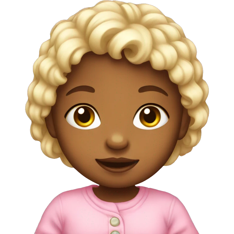 Baby girl emoji
