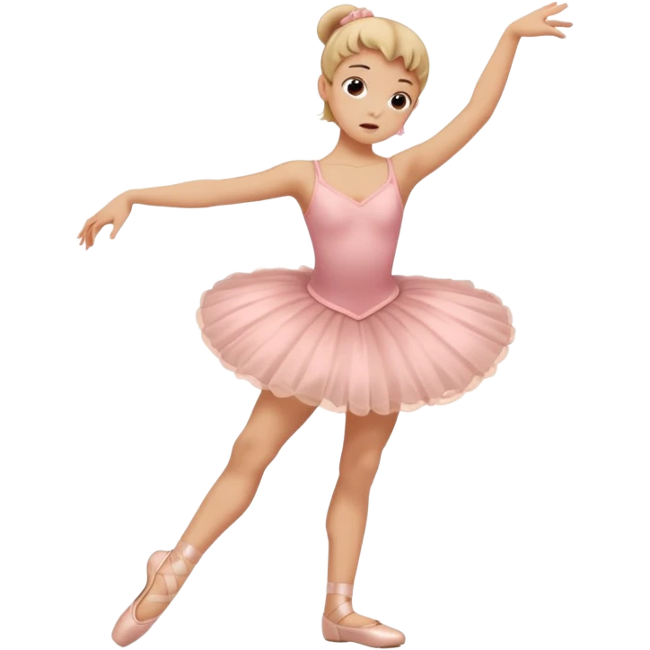 Create an emoji that is this 🙄mixed with 🤮 and at dance 🩰 emoji