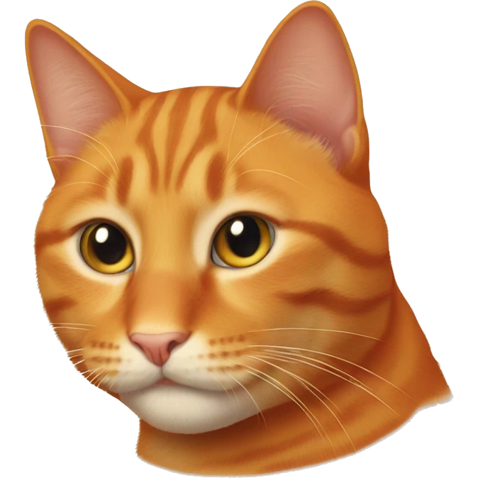 Orange cat emoji