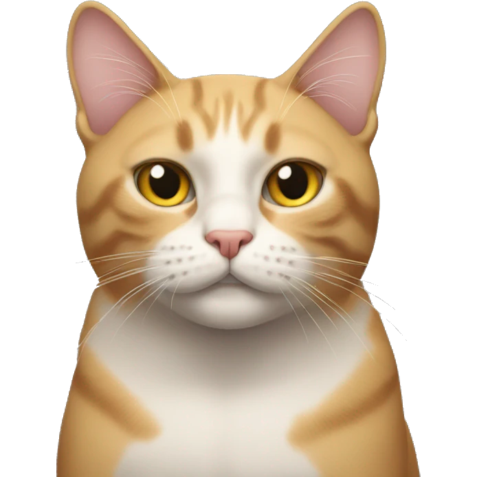 cat with muscle  emoji