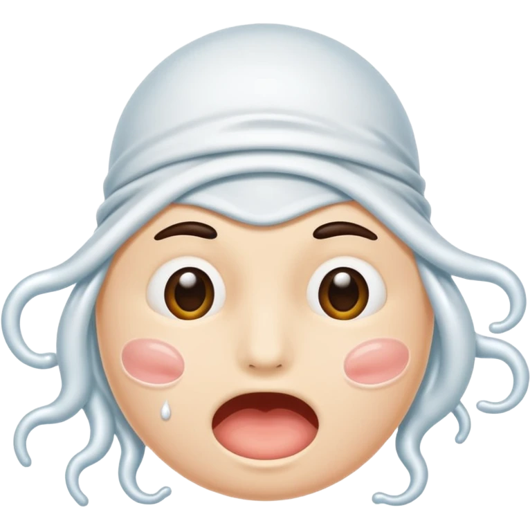 Sperm on face emoji