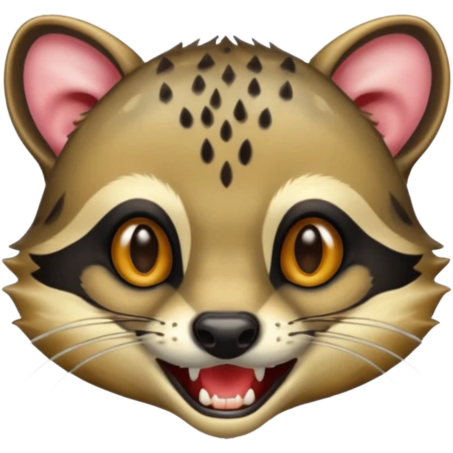 civet is salivating emoji