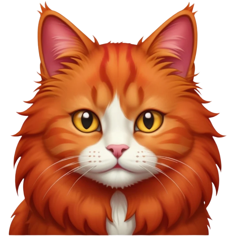 magic red cat emoji