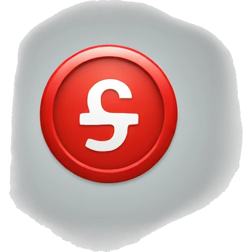 red sell button sign emoji