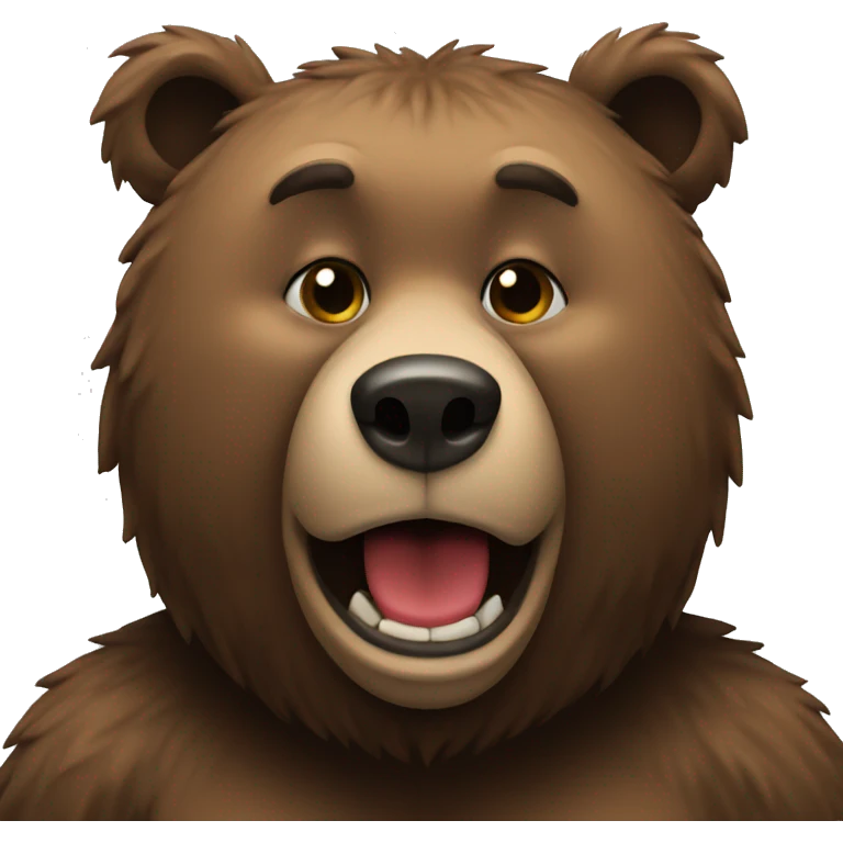 Banned bear emoji