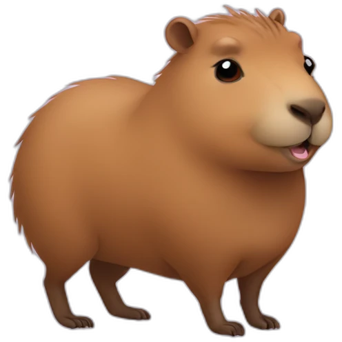 in love capybara emoji