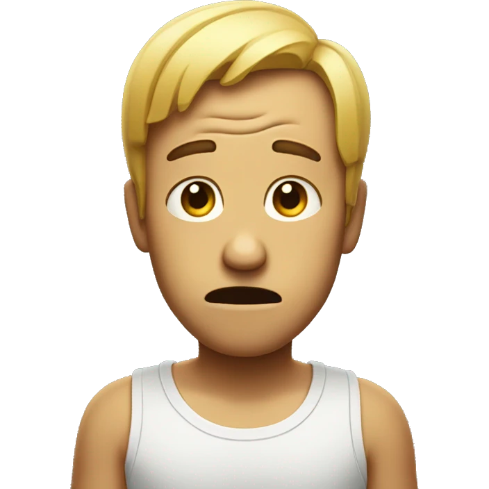 Shrugging shoulders emoji