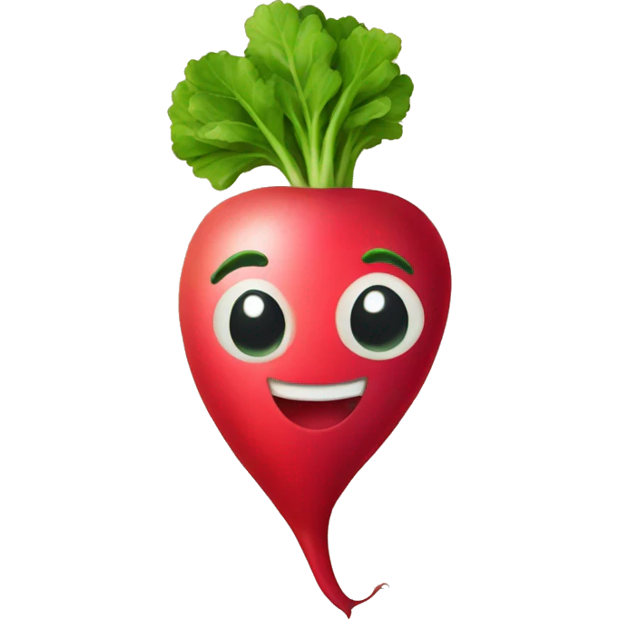 radish emoji