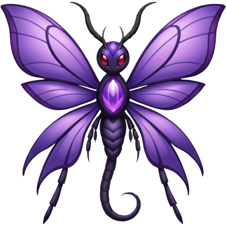 Venomoth-Yveltal-Lunala-Fakémon-hybrid-creature (full body)  emoji