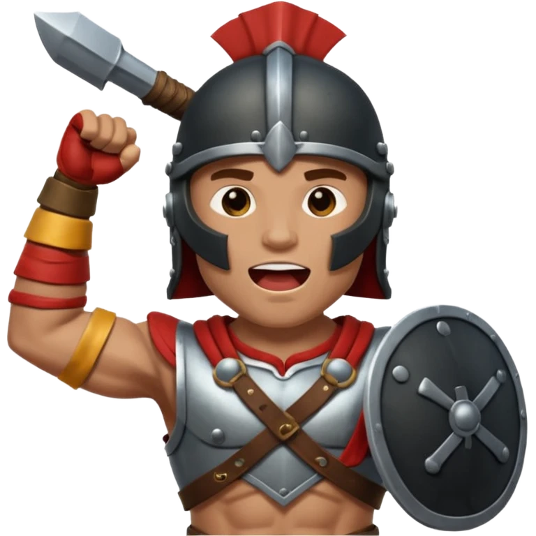 gladiator singing emoji