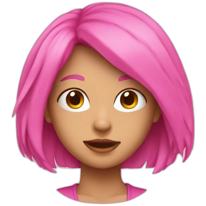 pink emoji