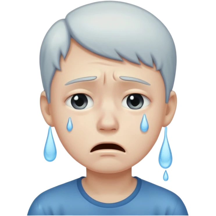 Crying so hard as hard as possible and a boy like rivers of cry emoji