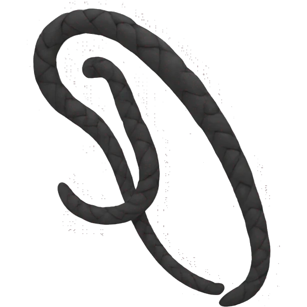 A whip  emoji