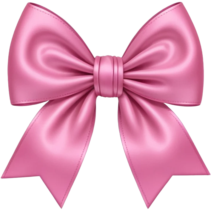 pink bow emoji