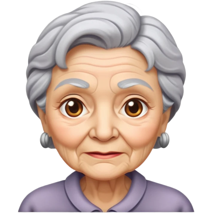 Old lady emoji