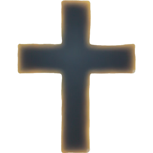 glowing cross emoji