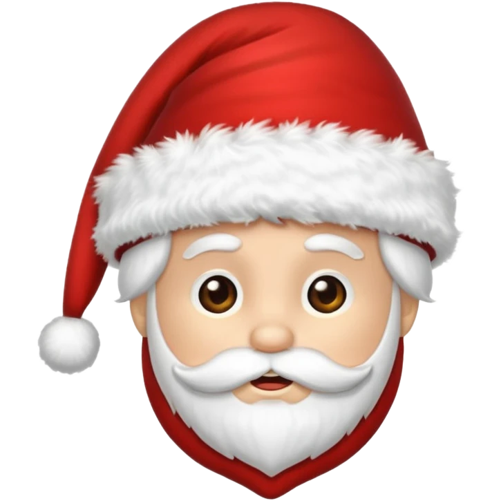 chapéu do papai noel  emoji