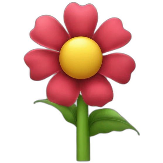 Cancan flower super mario bros wonder emoji
