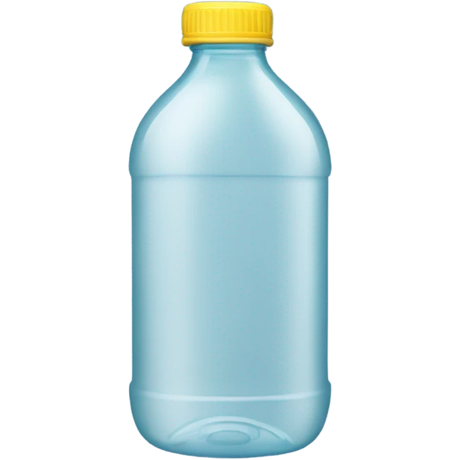 empty plastic bottle emoji