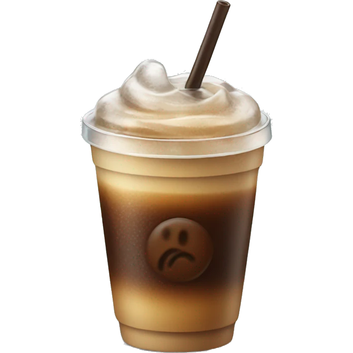 Iced coffe emoji