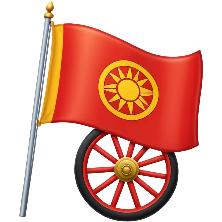 Drapeau gitan  emoji