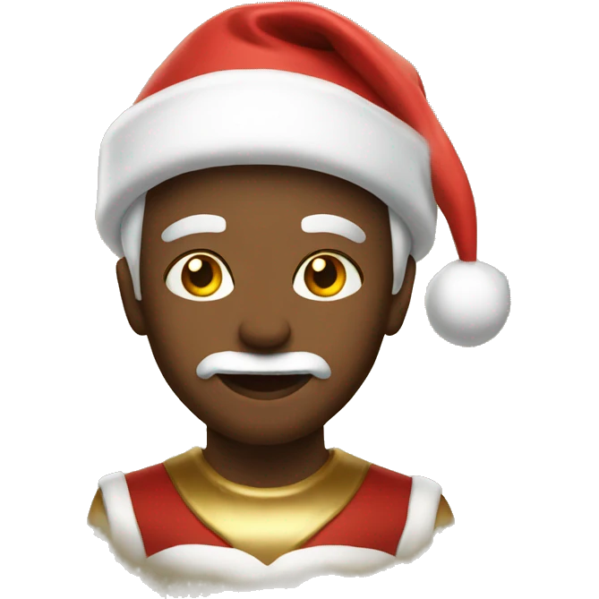Gold Christmas  emoji