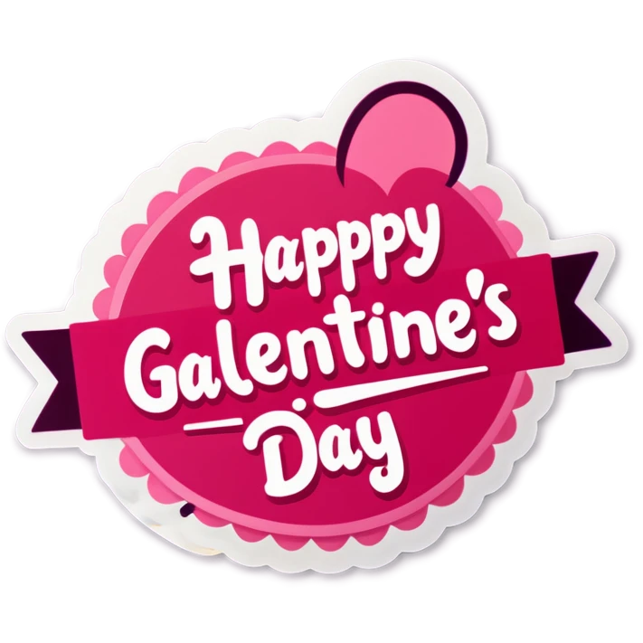 Happy galentines day emoji
