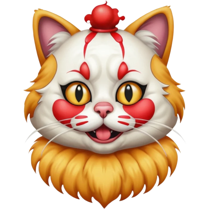 😺 +🤡+🤮 emoji