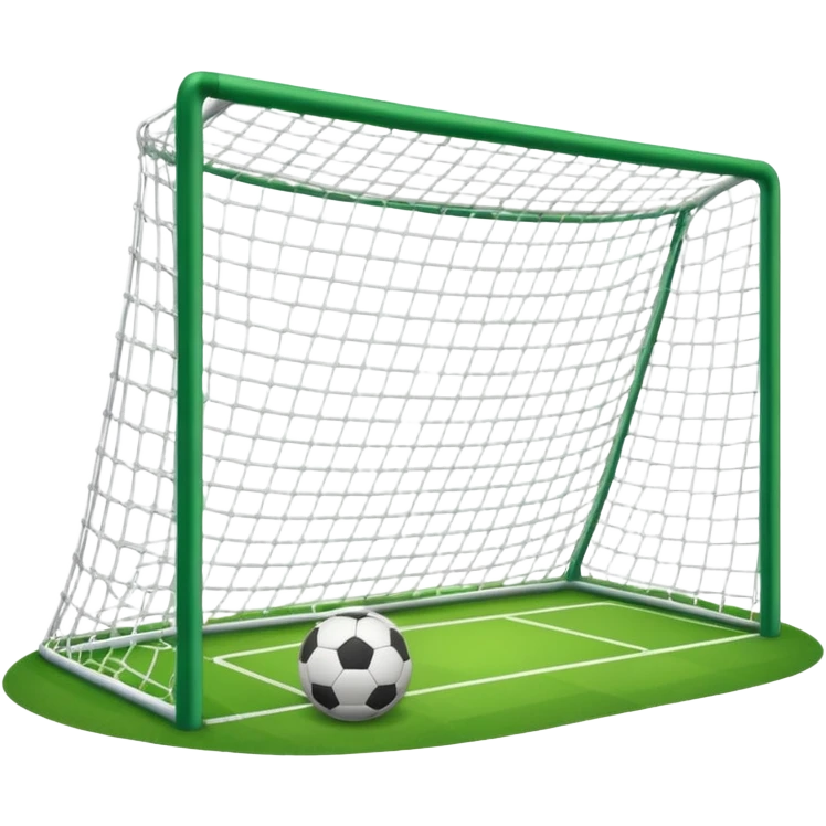 soccer goal emoji