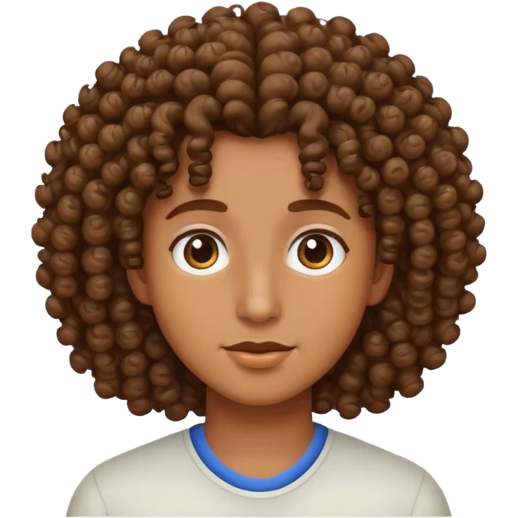 curly hair  emoji