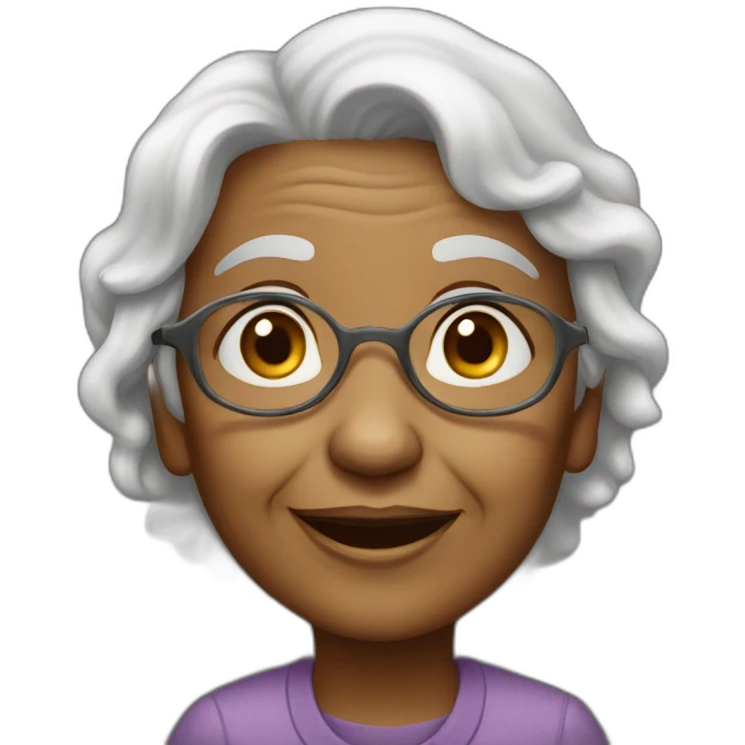 100-years-old-girl emoji