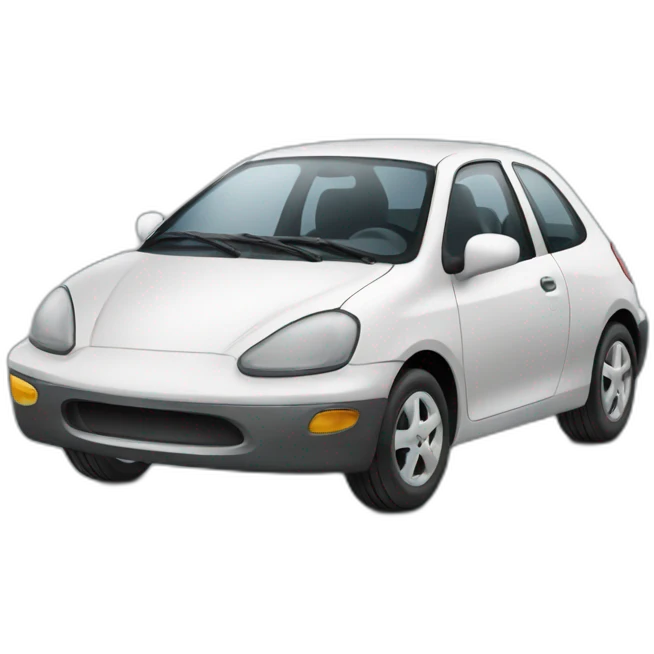 Souris qui conduit une voiture emoji