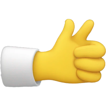 hugging face covering and showing ok hand in yellow emoji