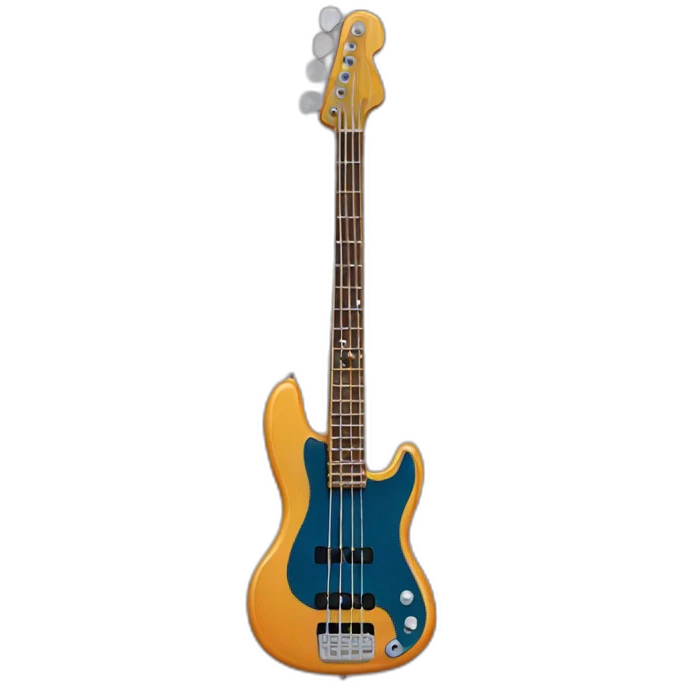 Bass guitar emoji