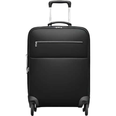 black trolley bag for  men emoji