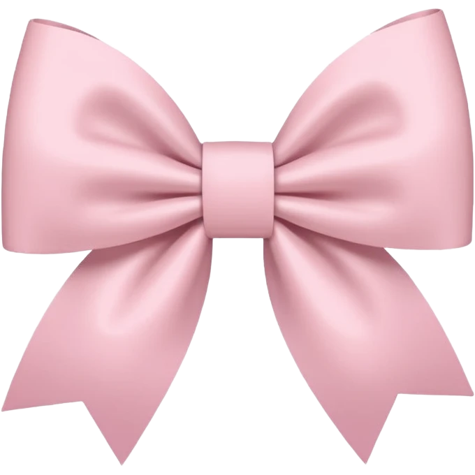 super pale pink bow confetti but the paper confetti are the pale pink bows all spread out emoji