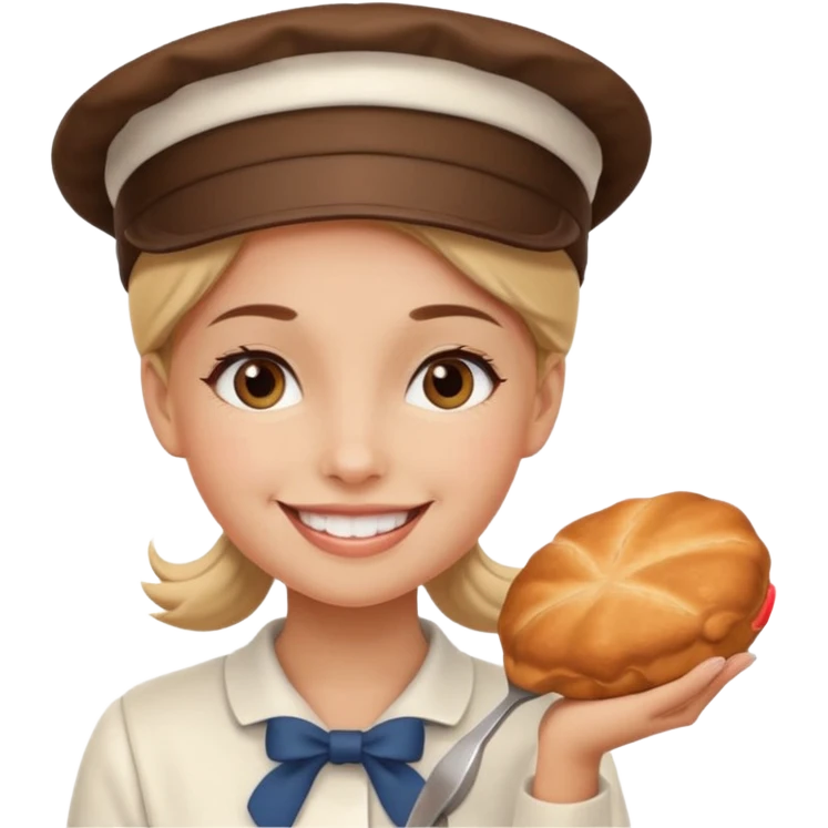 Baker girl emoji